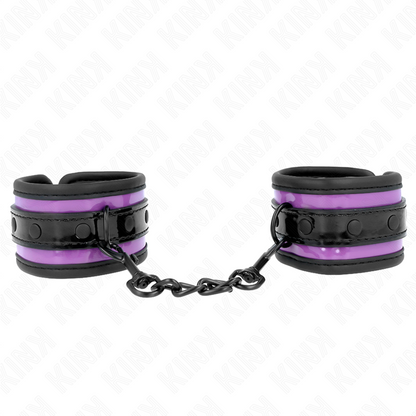 KINK - NEOPRENE WRIST RESTRAINTS LIGHT PURPLE AJUSTABLE 21-28 CM X 5 CM - 1