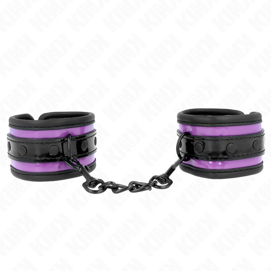 KINK - NEOPRENE WRIST RESTRAINTS LIGHT PURPLE AJUSTABLE 21-28 CM X 5 CM - 1