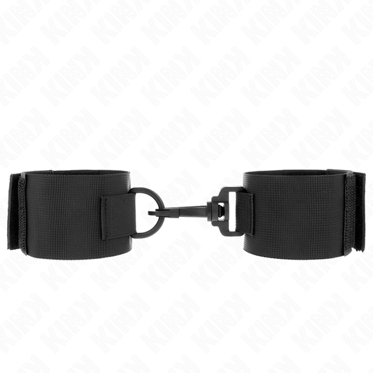 KINK - NYLON WRIST RESTRAINTS BLACK - 1