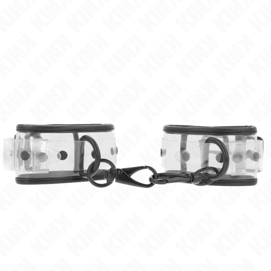 KINK - CLEAR WRIST CUFFS ADJUSTABLE 18-30 CM X 5.5 CM - 1