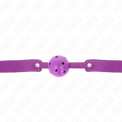 KINK - PURPLE BREATHABLE BALL 4.5 CMMGAG 65 x 2.5 CM