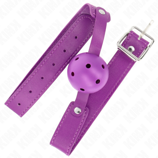 KINK - BALLE RESPIRANTE VIOLET 4,5 CM GAG 65 x 2,5 CM