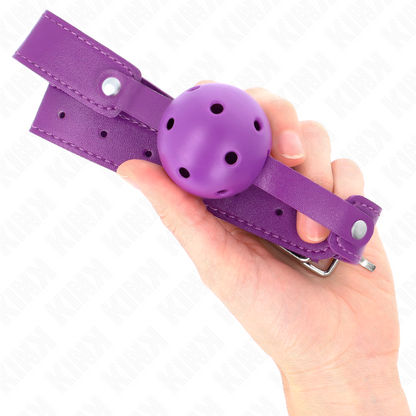KINK - PURPLE BREATHABLE BALL 4.5 CMMGAG 65 x 2.5 CM