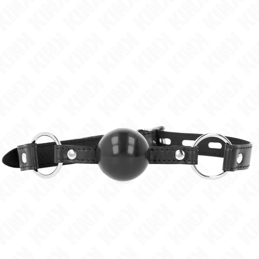 KINK - BLACK TPE BALL 4 CM GAG 60 x 2 CM - 1