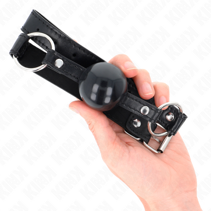 KINK - BLACK TPE BALL 4 CM GAG 60 x 2 CM - 4