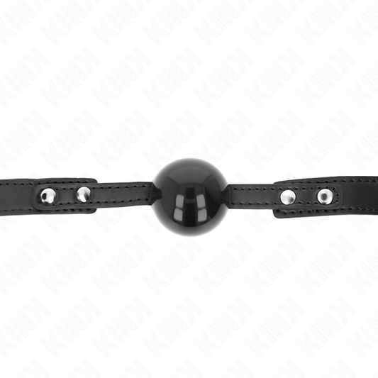 KINK - SOFT TPE BALL 4 CM GAG MODEL 3 60 x 2 CM ADJUSTABLE 37-52 CM - 1