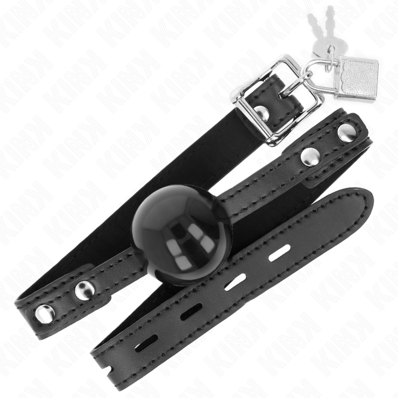 KINK - SOFT TPE BALL 4 CM GAG MODEL 3 60 x 2 CM ADJUSTABLE 37-52 CM - 2