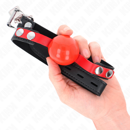 KINK - SOFT TPE BALL 4 CM GAG MODEL 4 60 x 2 CM ADJUSTABLE 37-52 CM - 3