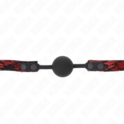 KINK - SCANDAL SILICONE BALL 4 CM GAG MODEL 1 65 x 2 CM - 1