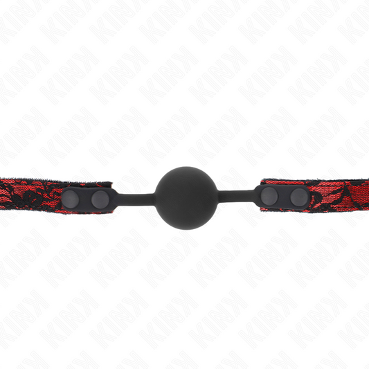 KINK - SCANDAL SILICONE BALL 4 CM GAG MODEL 1 65 x 2 CM - 1