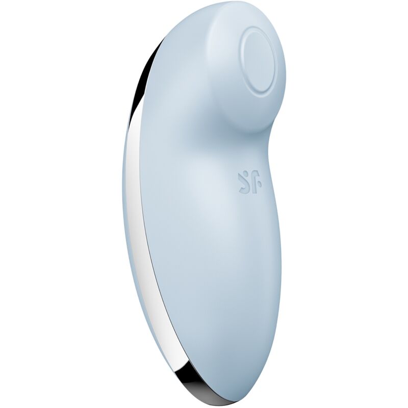 SATISFYER - TAP &amp; CLIMAX 2 VIBRATOR AND STIMULATOR BLUE