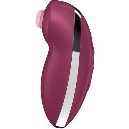 SATISFYER - TAP &amp; CLIMAX 2 VIBRATOR AND STIMULATOR RED