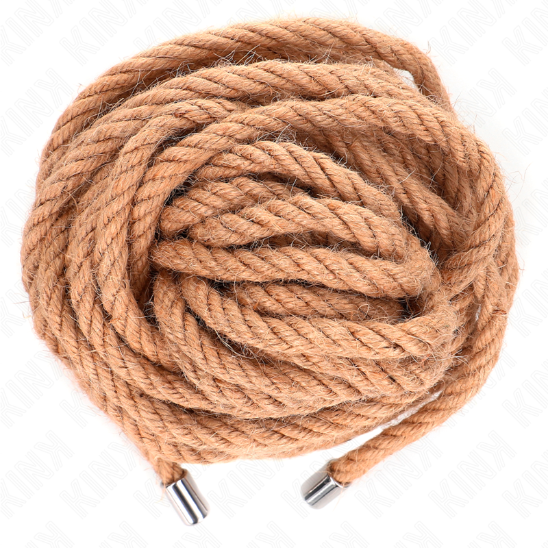 KINK - 10 METERS OF HEMP ROPE WITH METAL HEAD