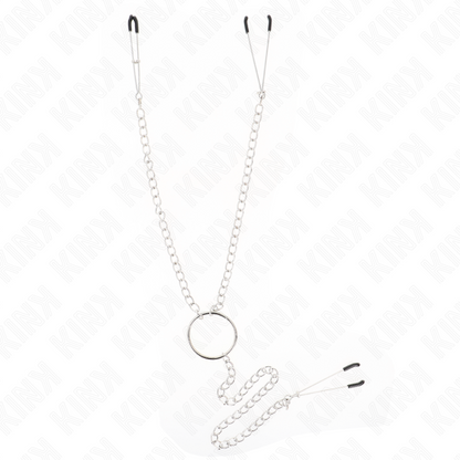 KINK - TRIPLE NIPPLE AND CLIT CLAMPS WITH CHAIN MODEL 1 - 1