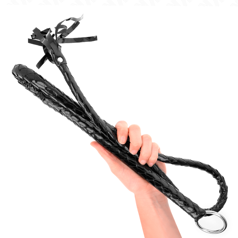 KINK - LONG SHINY PVC WHIP 138 CM - 2