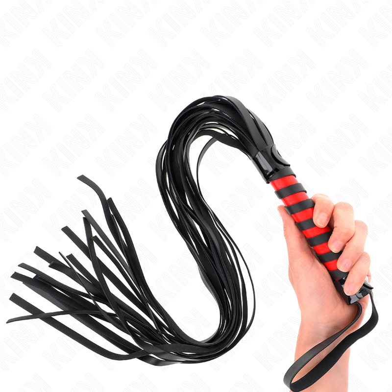 KINK - LONG STRIPED WHIP 70 CM - 3