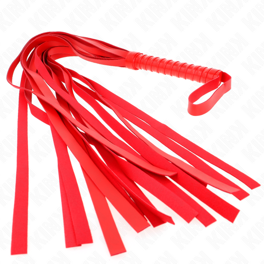 KINK - RED SHORT HANDLE LONG TAIL WHIP 70 CM - 1