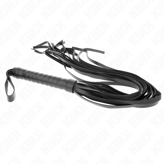 KINK - NEGRO SHORT HANDLE LONG TAIL WHIP 70 CM - 1