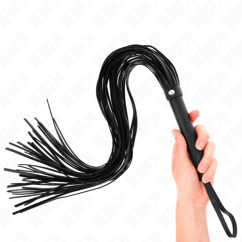 KINK - 70 CM BLACK SOFT PVC WHIP