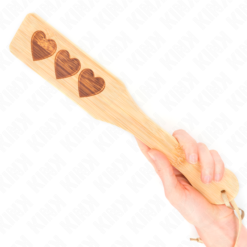 KINK - BAMBOO PALLET HEART DESIGN 32 X 5.5 CM - 4