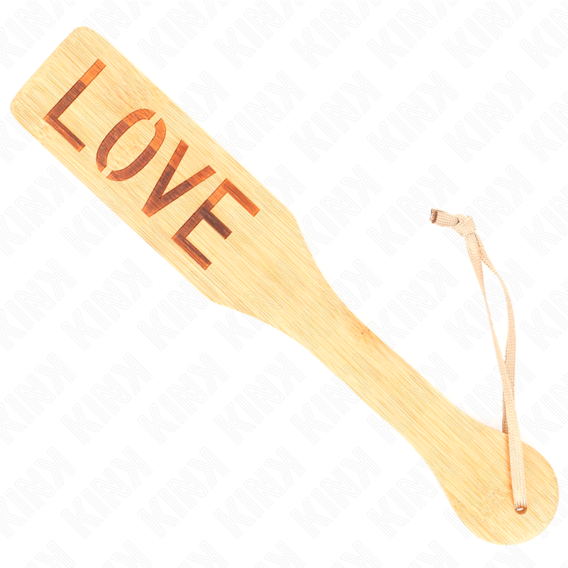 KINK - BAMBOO PALETTE WORD LOVE 32 X 5.5 CM - 3
