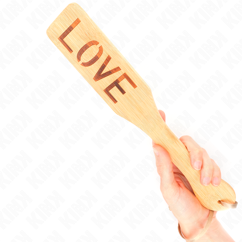 KINK - BAMBOO PALETTE WORD LOVE 32 X 5.5 CM - 4