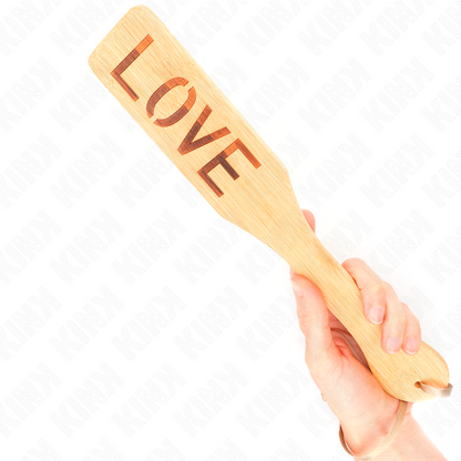 KINK - BAMBOO PALETTE WORD LOVE 32 X 5.5 CM - 4