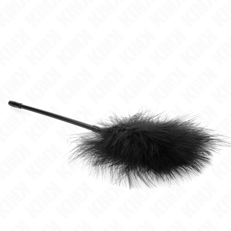 KINK - BLACK TICKLE FEATHERS USED FOR THE BONDAGE KIT 27 CM - 4