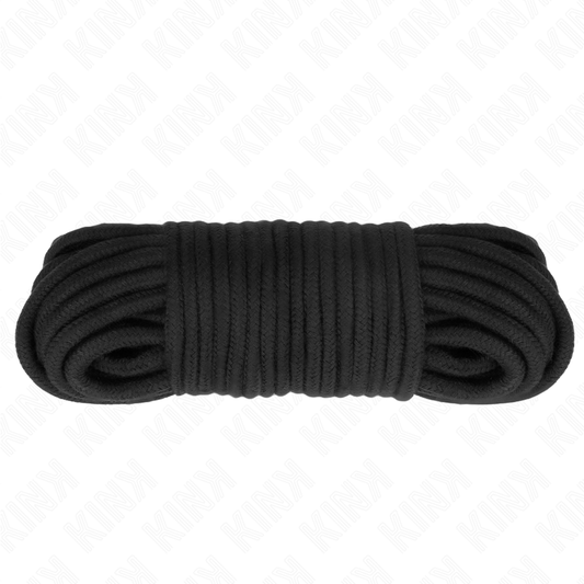 KINK - COTTON ROPE 20 METER BLACK - 1