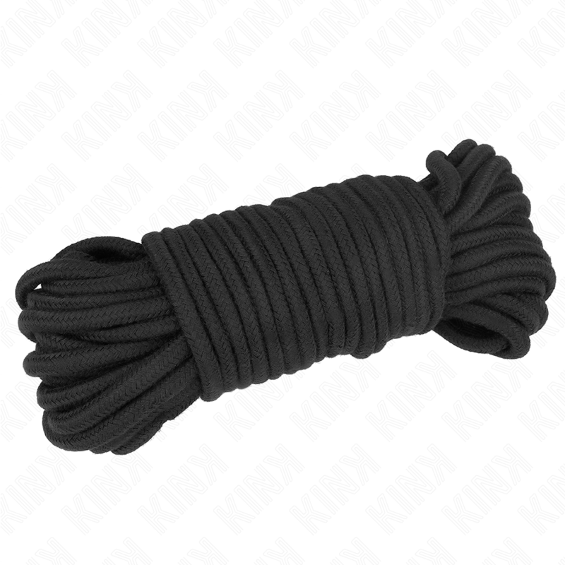 KINK - 20 METER BLACK COTTON ROPE
