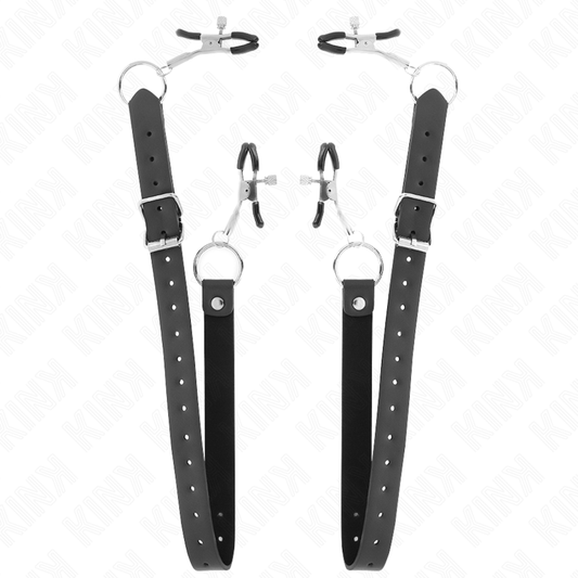 KINK - 4 CLIT CLAMPS ADJUSTABLE 34-48 CM - 1