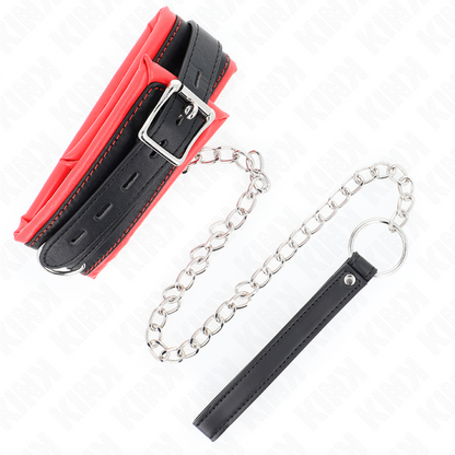 KINK - HEAVY NECKLACE WITH BELT 65 CM MODEL 3 ADJUSTABLE 36.5-50 CM - 2