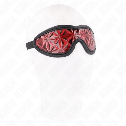 KINK - RED DIAMOND PATTERN HEADBAND 20.5 x 6 CM - 2