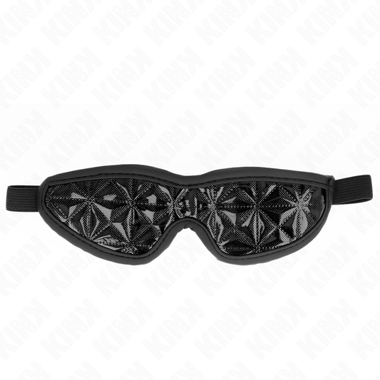 KINK - BLACK DIAMOND PATTERN HEADBAND 20.5 x 6 CM - 1