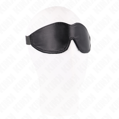 KINK - LEATHER LINED BLINDFOLD 20 x 7 CM
