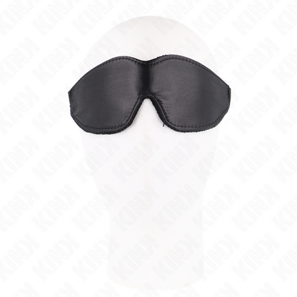 KINK - LEATHER LINED BLINDFOLD 20 x 7 CM