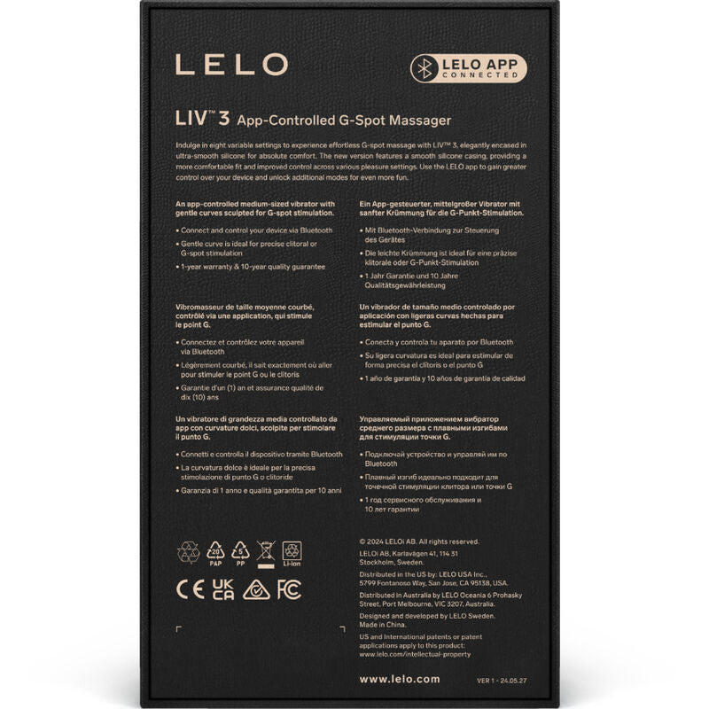 LELO - LIV™ 3 G-SPOT STIMULATOR PINK - 4
