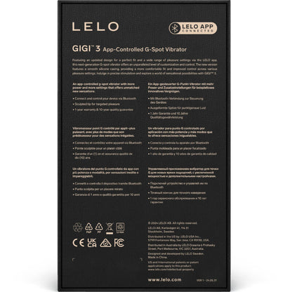 LELO - GIGI™ 3 G-SPOT VIBRATOR VIOLET - 4