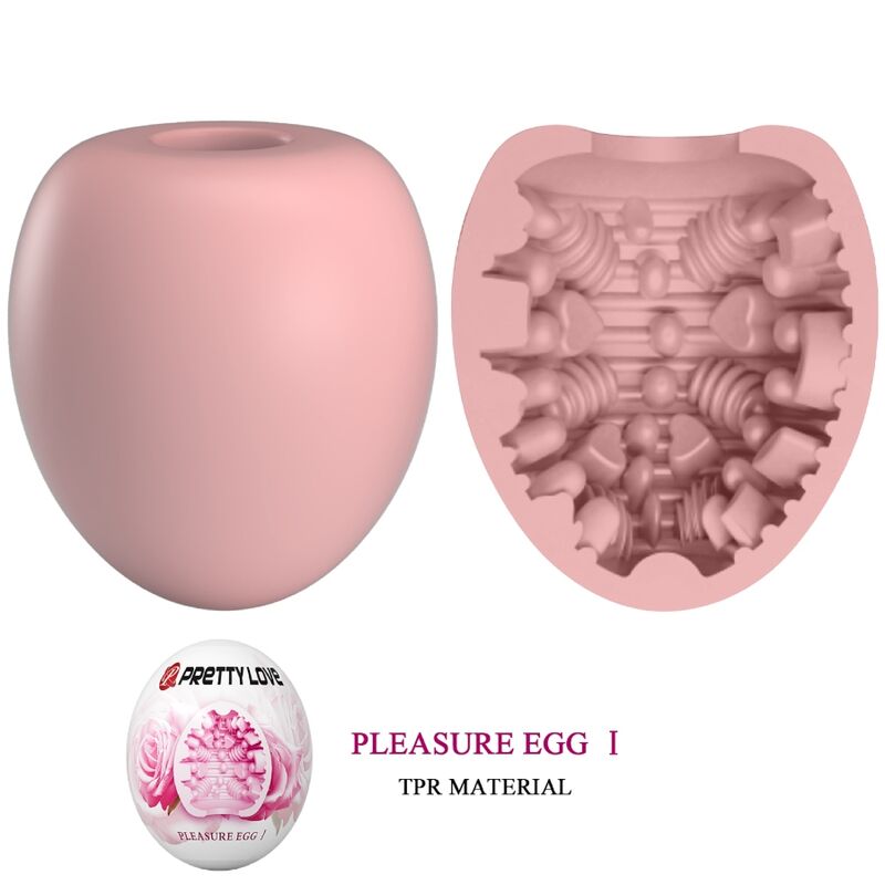 PRETTY LOVE - MALE MASTURBATOR EGG PINK - 2