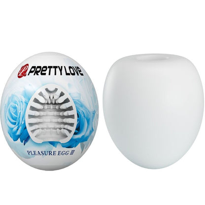 PRETTY LOVE - MALE MASTURBATOR EGG WHITE - 1