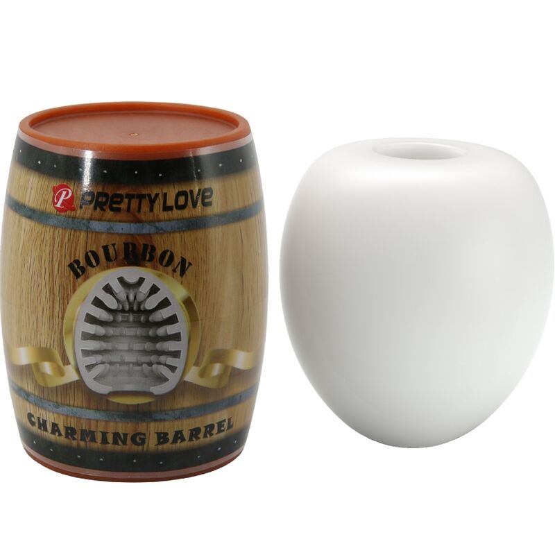 PRETTY LOVE - MALE MASTURBATOR EGG WHITE MODEL 2 - 4