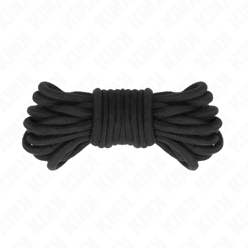 KINK - 5 METER BLACK COTTON ROPE