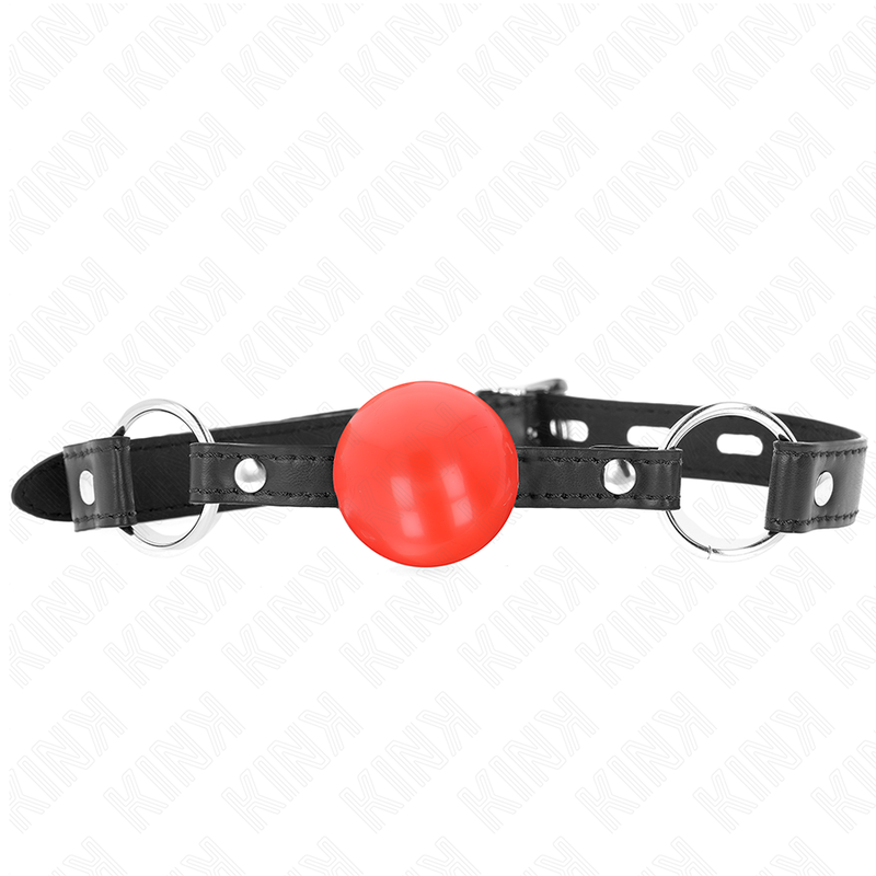 KINK - RED TPE BALL 4 CM GAG 60 x 2 CM - 2