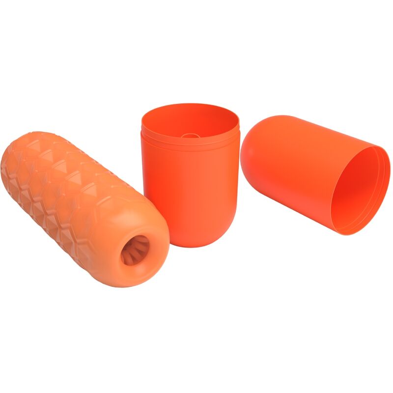 PRETTY LOVE - ORANGE TWIN MALE MASTURBATOR