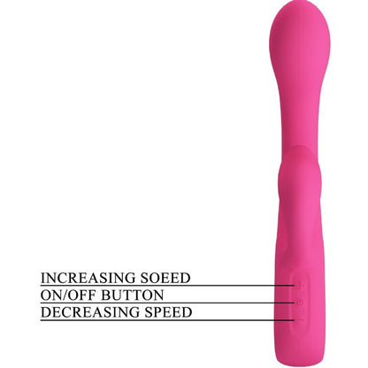PRETTY LOVE - FRITZ RABBIT VIBRATOR 12 VIBRATIONS PINK - 9