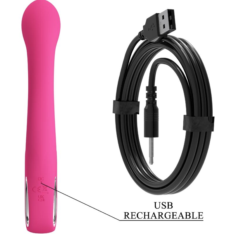 PRETTY LOVE - FRITZ RABBIT VIBRATOR 12 VIBRATIONS PINK - 2