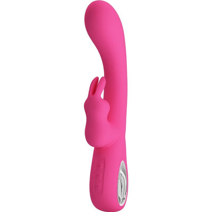 PRETTY LOVE - NOVAK RABBIT VIBRATOR 12 VIBRATIONS PINK - 6