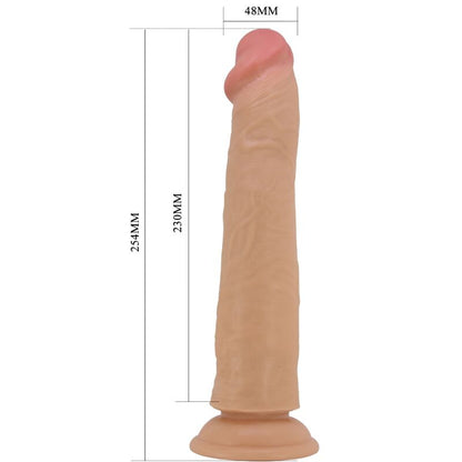 PRETTY LOVE - SHARIFE REALISTIC DILDO 25 CM FLESH