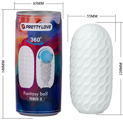 PRETTY LOVE - VENUS X WHITE MALE MASTURBATOR