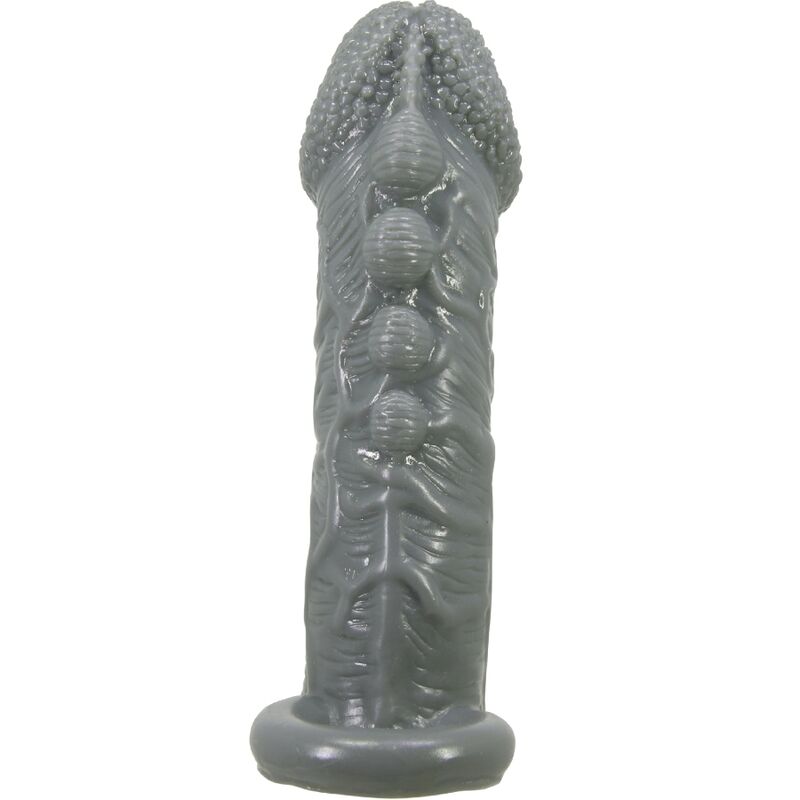 PRETTY LOVE - REALISTIC PENIS ENLARGEMENT AND RETARDANT SHEATH GREY